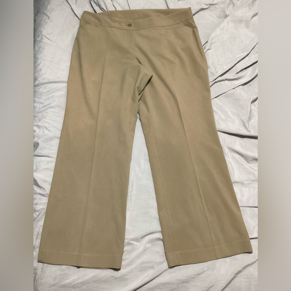 Lane Bryant Tan Dress Pants Size 18
